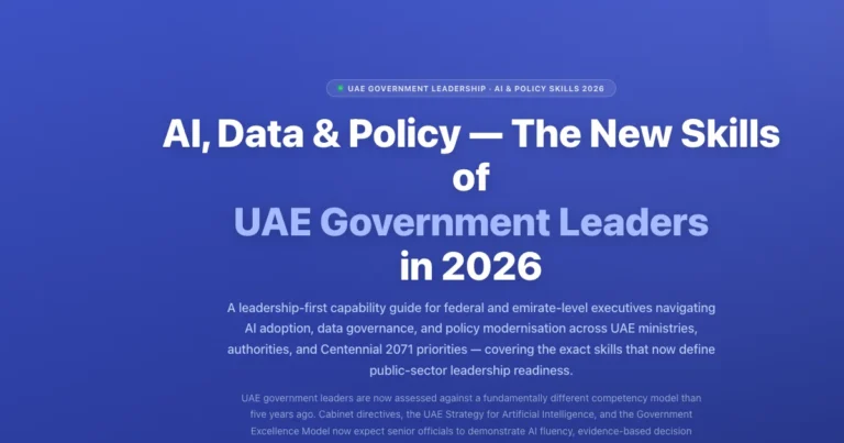 AI, Data & Policy Skills for UAE Govt Leaders 2026 | Labeeb featured image