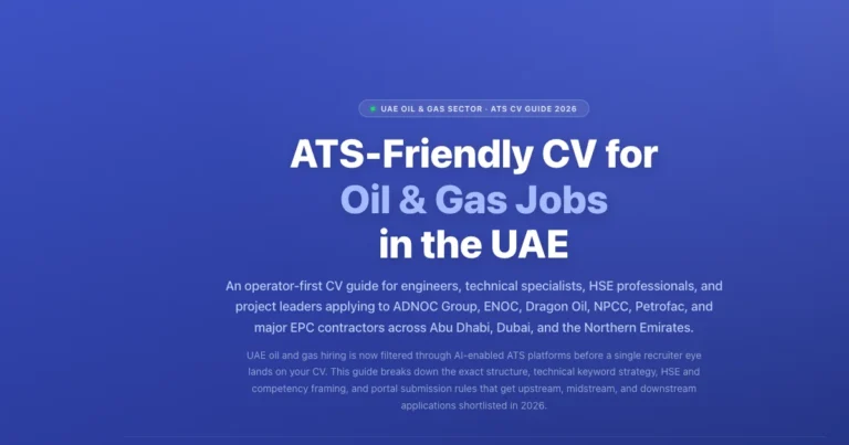 ATS Friendly CV for Oil and Gas Jobs in UAE (2026) | Labeeb featured image