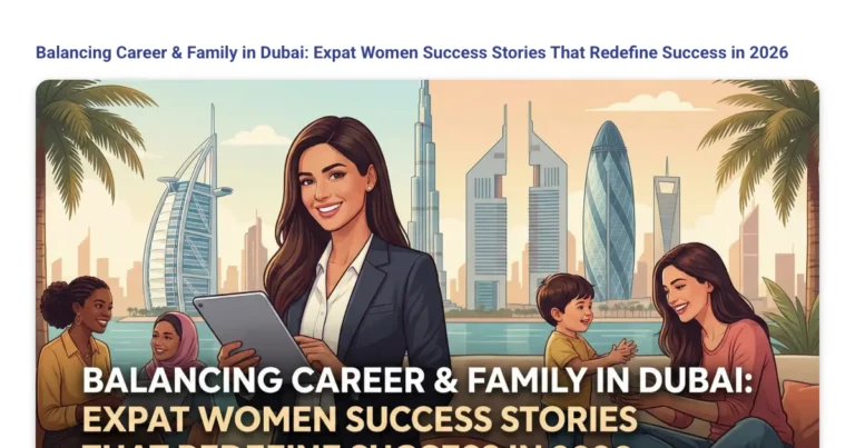 Balancing Career & Family in Dubai: Expat Women Success Stories That Redefine Success in 2026 featured image