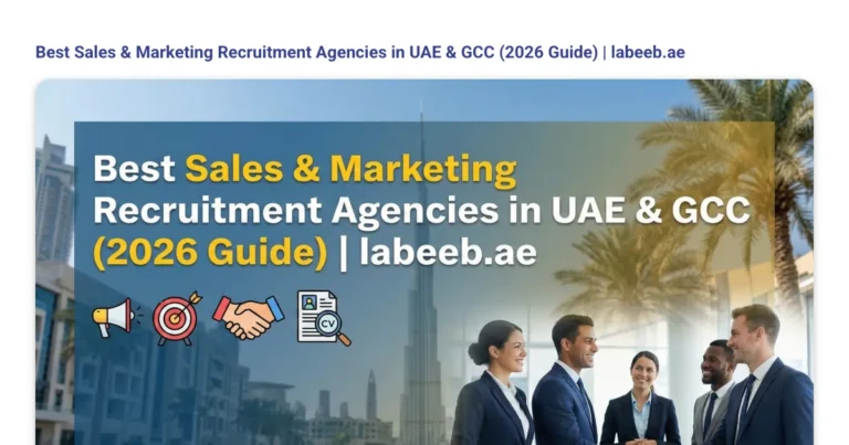 Best Sales & Marketing Recruitment Agencies in UAE & GCC (2026 Guide) | labeeb.ae featured image