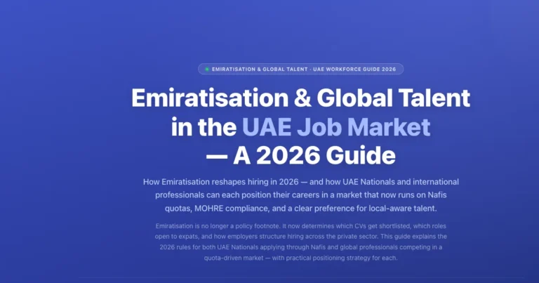 Emiratisation & Global Talent in the UAE 2026 Guide | Labeeb.ae featured image