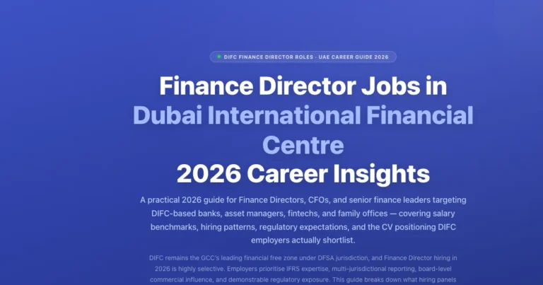 Finance Director Jobs in DIFC — 2026 Career Insights featured image