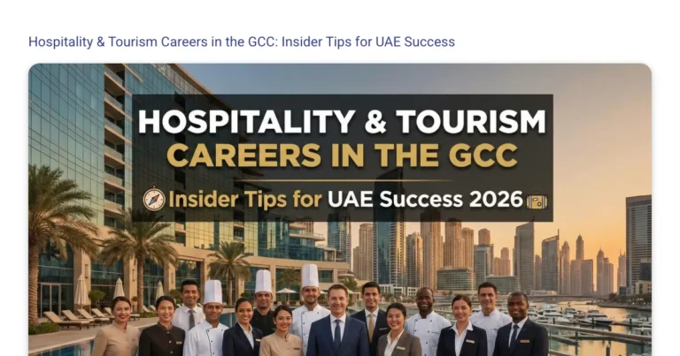 Hospitality & Tourism Careers in the GCC: Insider Tips for UAE Success 2026 featured image