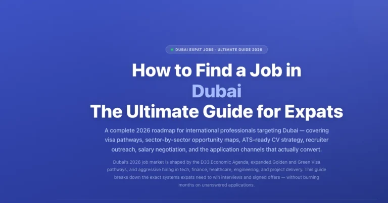 Find a Job in Dubai: 2026 Ultimate Expat Guide | Labeeb.ae featured image