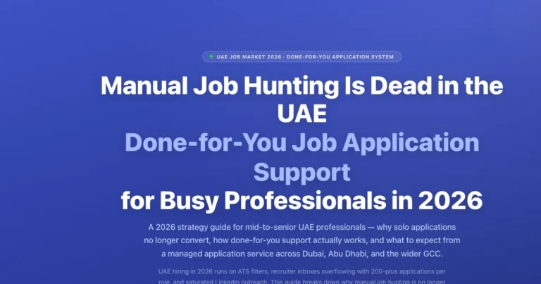 Done-for-You Job Application Support UAE 2026 | Labeeb.ae featured image