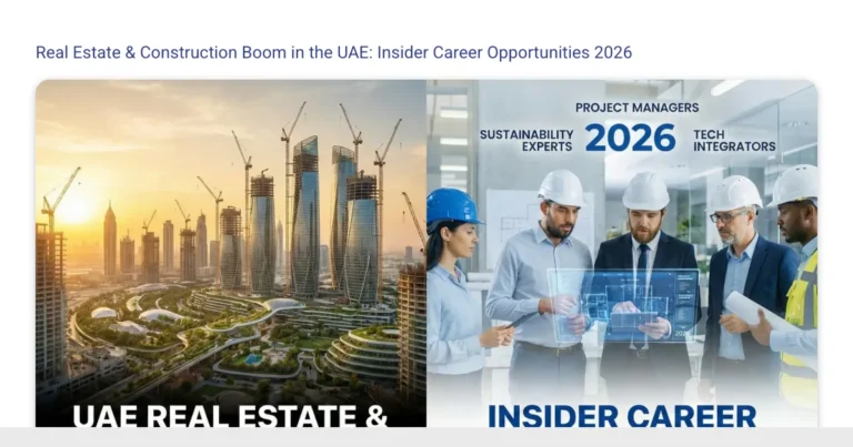 Real Estate & Construction Boom in the UAE: Insider Career Opportunities 2026 featured image