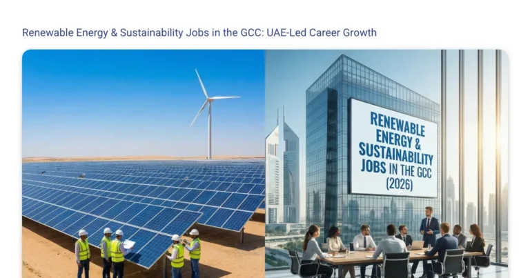 Renewable Energy & Sustainability Jobs in the GCC 2026 featured image