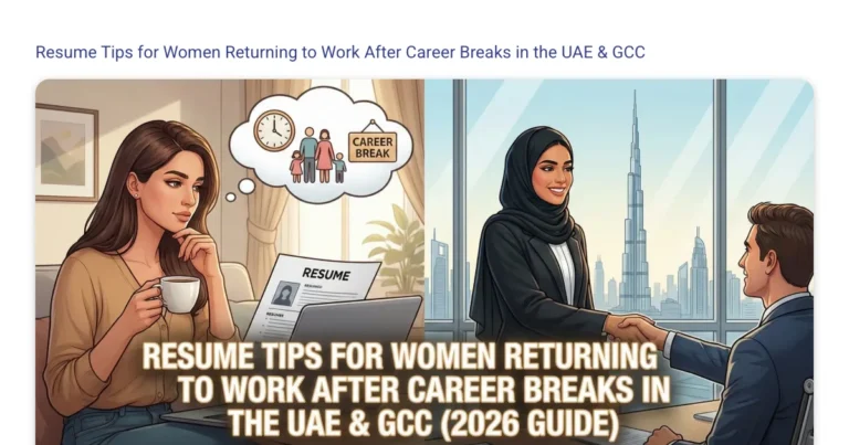 Resume Tips for Women Returning to Work After Career Breaks featured image