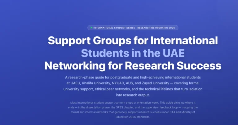 Support Groups for International Students in UAE | 2026 Guide featured image