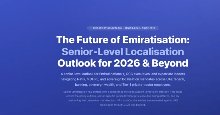 Future of Emiratisation: Senior Outlook 2026 & Beyond | Labeeb featured image