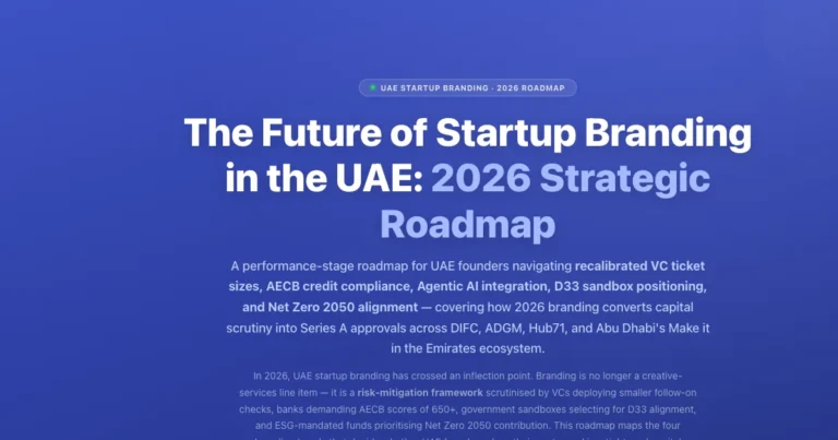 The Future of Startup Branding in the UAE: Trends to Watch in 2026 featured image