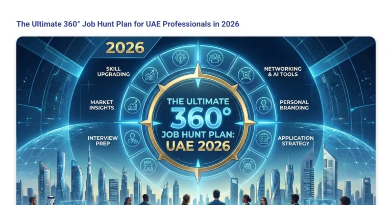 The Ultimate 360° Job Hunt Plan for UAE Professionals in 2026 featured image