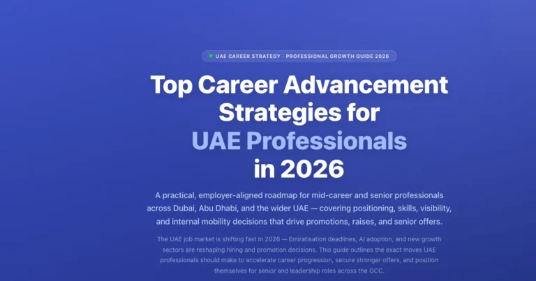 Top Career Advancement Strategies for UAE Professionals 2026 featured image