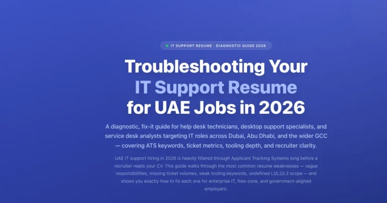 Troubleshooting Your IT Support Resume: Essential Tips for Success featured image
