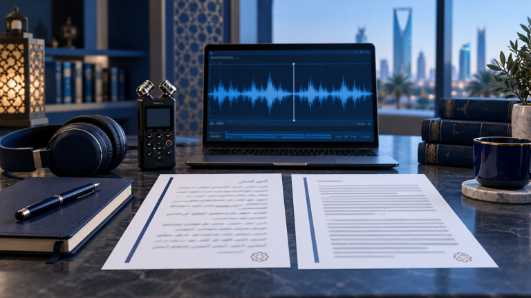 Arabic Interviews in an English Thesis: A Transcription and Translation Workflow featured image