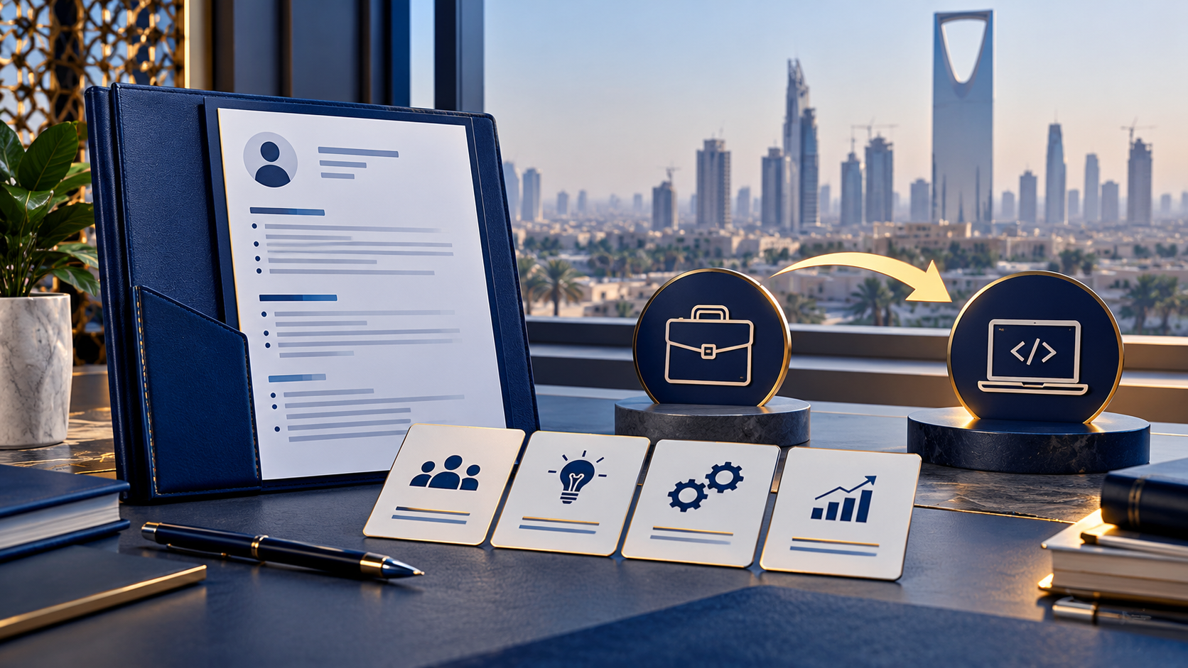 Saudi Career-Change CV: Map Skills to a New Role | Labeeb