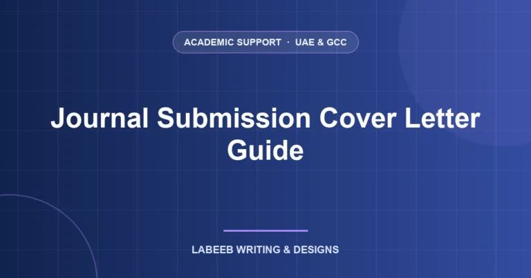 Journal Submission Cover Letter: Explain Your Manuscript’s Fit Without Overclaiming featured image